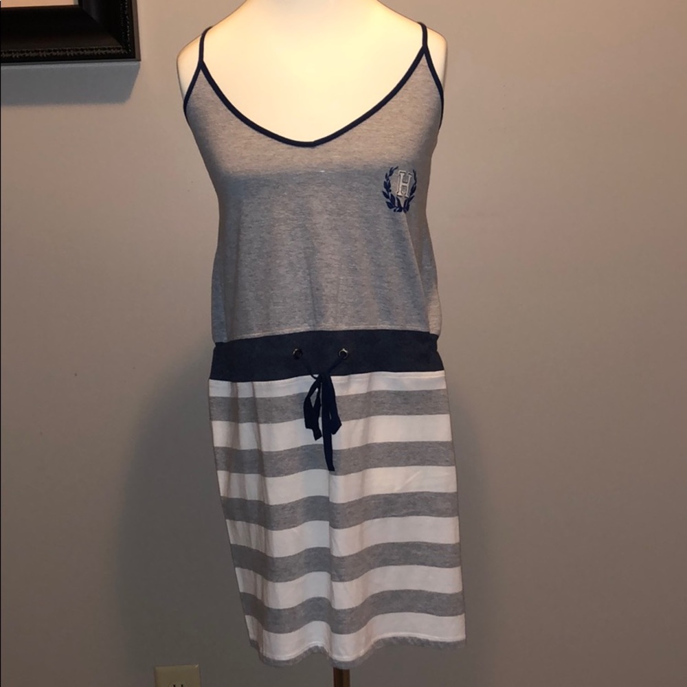 Tommy Hilfiger swim cover-up w/draw string waist